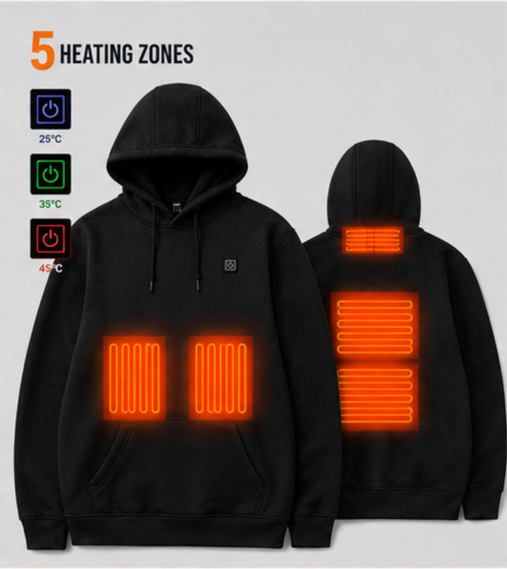 Heated USB Jacket